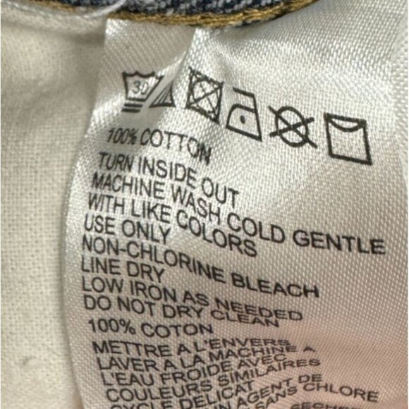 BDG UNISEX BLEACHED CUT-OFF SMALL RETRO ROCKER EDGY DENIM JACKET - Picture 5 of 5